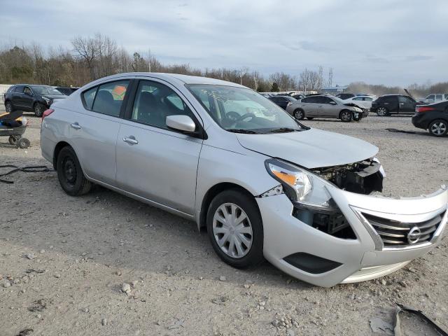 3N1CN7AP2FL822347 - 2015 NISSAN VERSA S GRAY photo 4