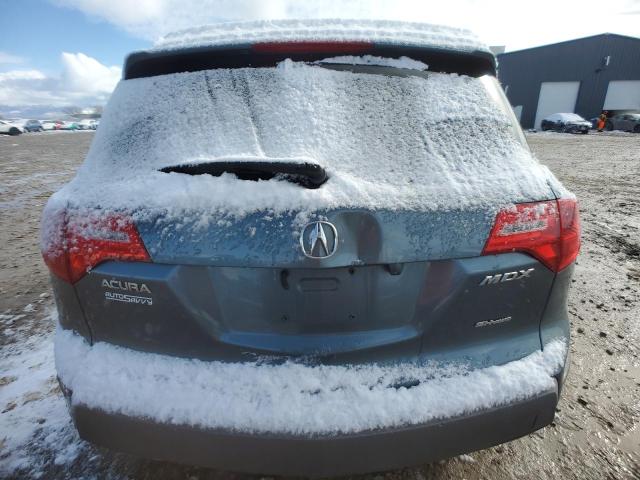 2HNYD28718H541726 - 2008 ACURA MDX SPORT TEAL photo 6