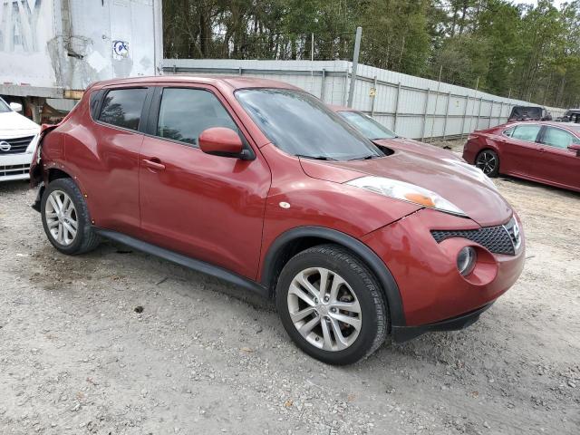 JN8AF5MR6BT009378 - 2011 NISSAN JUKE S RED photo 4