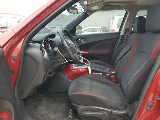 JN8AF5MR6BT009378 - 2011 NISSAN JUKE S RED photo 7