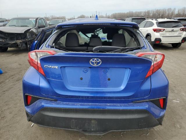 NMTKHMBX8KR070492 - 2019 TOYOTA C-HR XLE BLUE photo 6