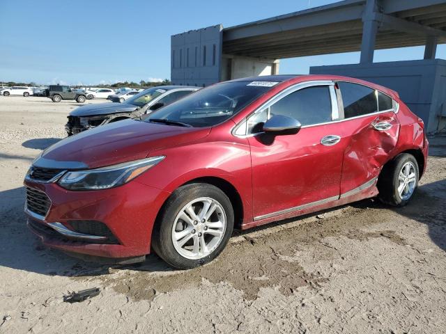 3G1BE6SM7JS536105 - 2018 CHEVROLET CRUZE LT ბურგუნდია ფოტო 1