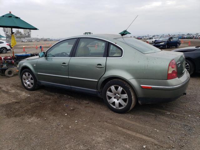 WVWRH63B53P387821 - 2003 VOLKSWAGEN PASSAT GLX Yaşıl foto 2