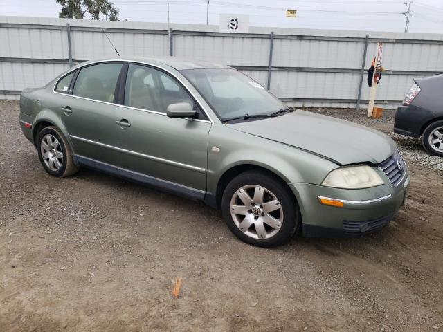 WVWRH63B53P387821 - 2003 VOLKSWAGEN PASSAT GLX Yaşıl foto 4