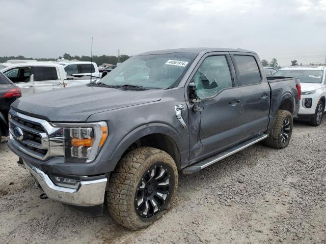 1FTFW1E8XNKD90940 - 2022 FORD F150 SUPERCREW GRAY photo 1