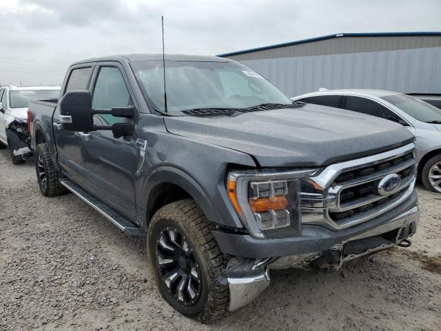 1FTFW1E8XNKD90940 - 2022 FORD F150 SUPERCREW GRAY photo 4