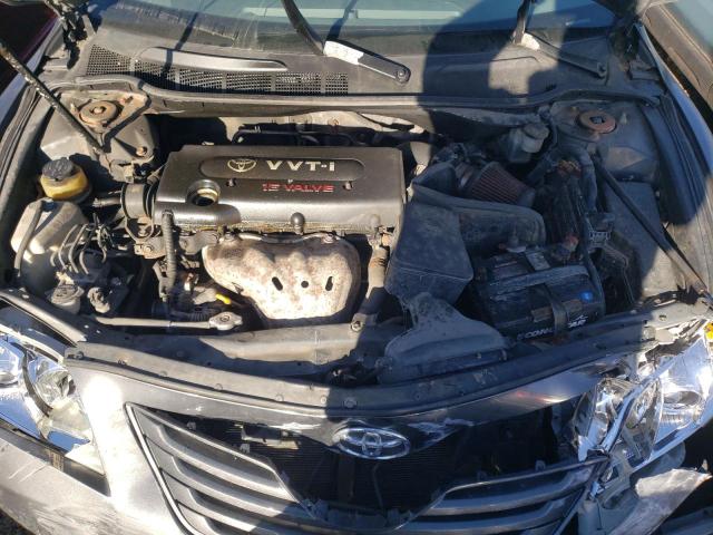 4T1BE46K47U656288 - 2007 TOYOTA CAMRY CE GRAY photo 11