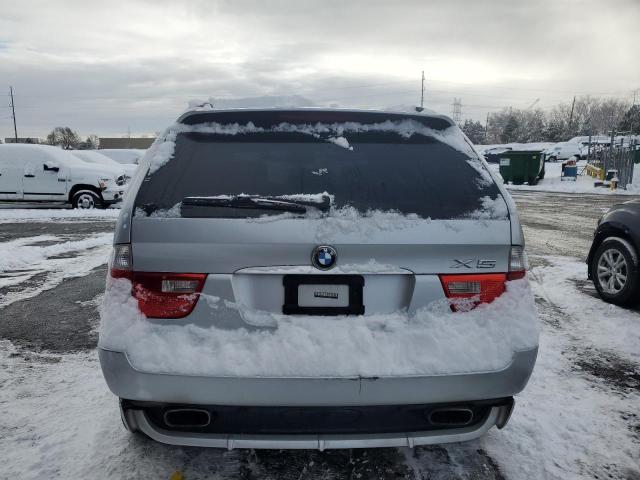 5UXFA93566LE84896 - 2006 BMW X5 4.8IS SILVER photo 6