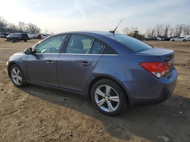 1G1PE5SB8E7312196 - 2014 CHEVROLET CRUZE LT BLUE photo 2