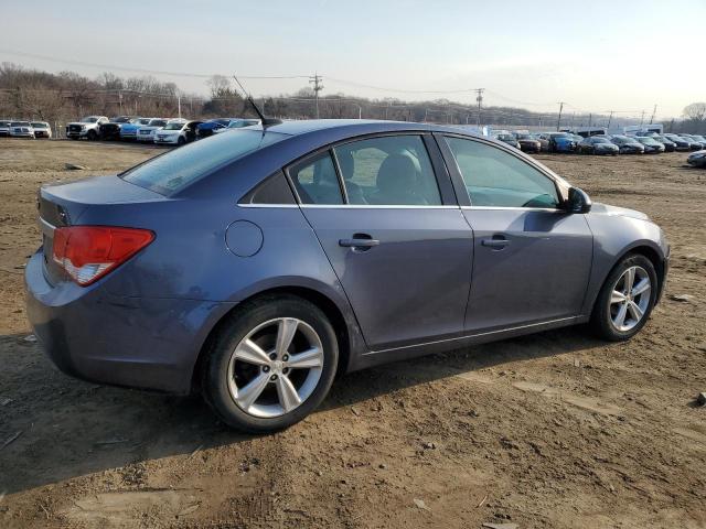 1G1PE5SB8E7312196 - 2014 CHEVROLET CRUZE LT BLUE photo 3