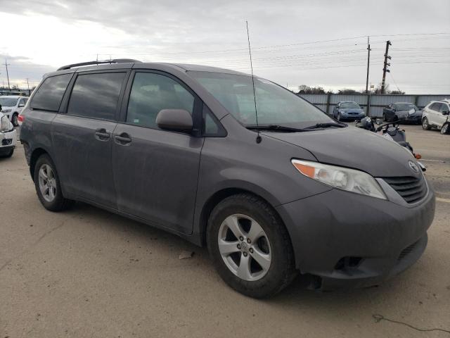 5TDKK3DC9DS300485 - 2013 TOYOTA SIENNA LE GRAY photo 4