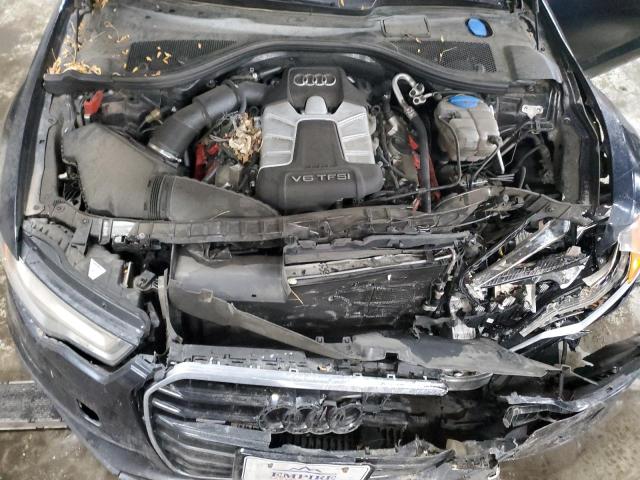WAUHGAFC7EN123033 - 2014 AUDI A6 PRESTIGE ლურჯი ფოტო 11
