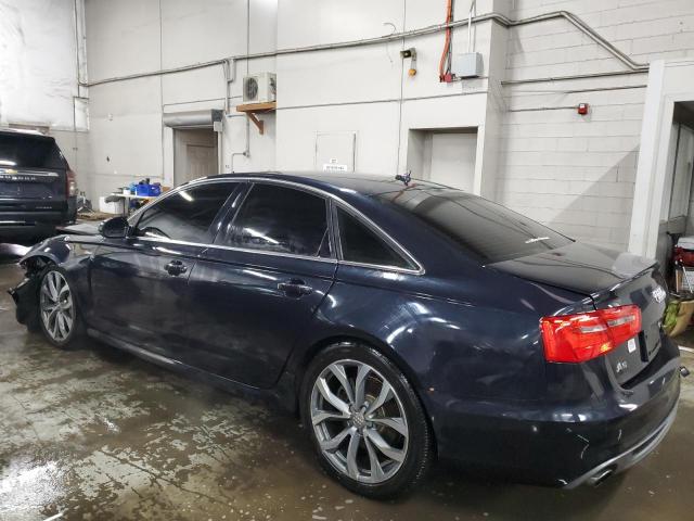 WAUHGAFC7EN123033 - 2014 AUDI A6 PRESTIGE ლურჯი ფოტო 2