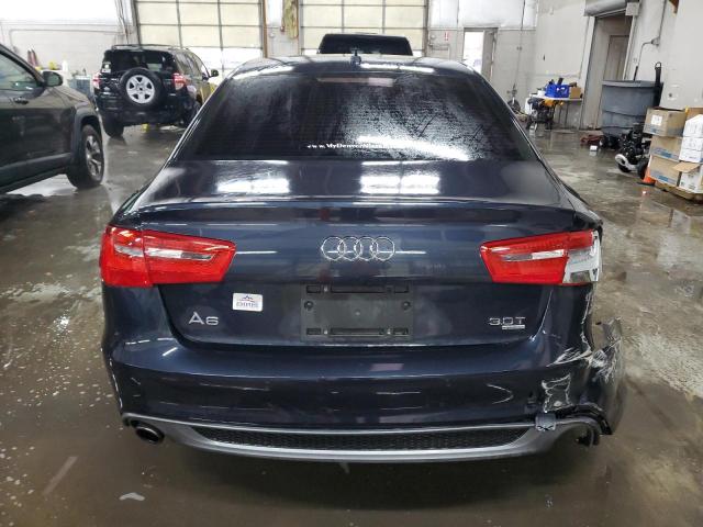 WAUHGAFC7EN123033 - 2014 AUDI A6 PRESTIGE ლურჯი ფოტო 6