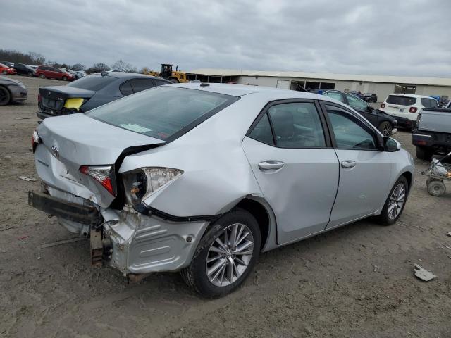 2T1BURHE0EC210399 - 2014 TOYOTA COROLLA L GRAY photo 3