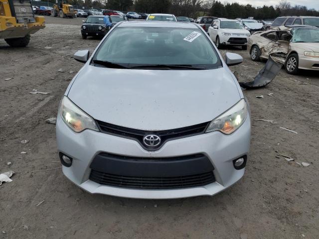 2T1BURHE0EC210399 - 2014 TOYOTA COROLLA L GRAY photo 5