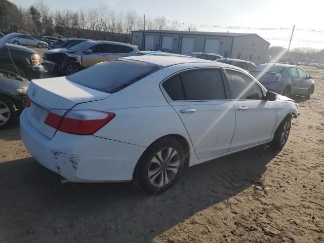 1HGCR2F37DA176559 - 2013 HONDA ACCORD LX WHITE photo 3