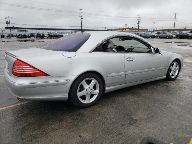 WDBPJ75J73A035587 - 2003 MERCEDES-BENZ CL 500 SILVER photo 3