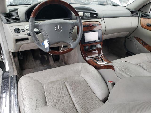 WDBPJ75J73A035587 - 2003 MERCEDES-BENZ CL 500 SILVER photo 8