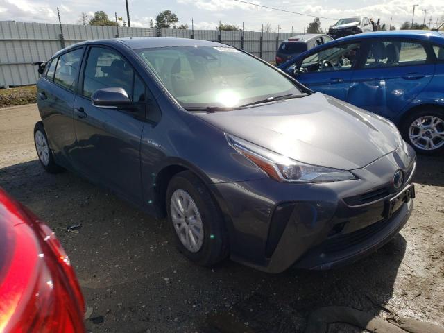 JTDKARFUXL3111954 - 2020 TOYOTA PRIUS L GRAY photo 4