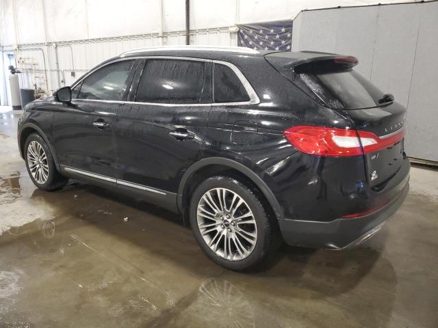 2LMTJ8LR2GBL76128 - 2016 LINCOLN MKX RESERVE BLACK photo 2