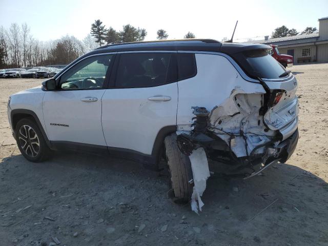 3C4NJDCB0NT121211 - 2022 JEEP COMPASS LIMITED WHITE photo 2