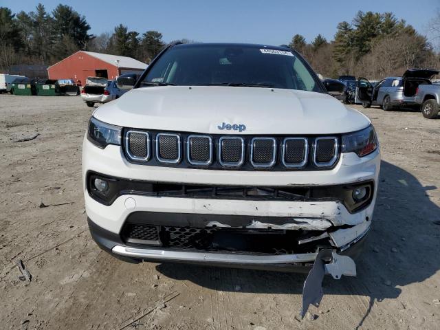 3C4NJDCB0NT121211 - 2022 JEEP COMPASS LIMITED WHITE photo 5