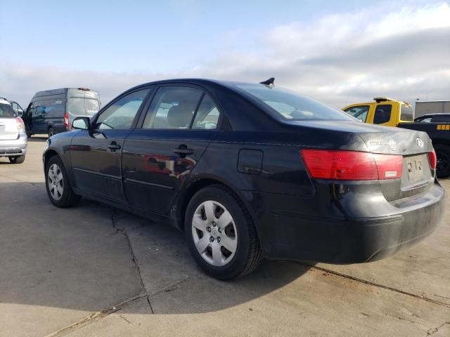 5NPET46C59H458784 - 2009 HYUNDAI SONATA GLS BLACK photo 2