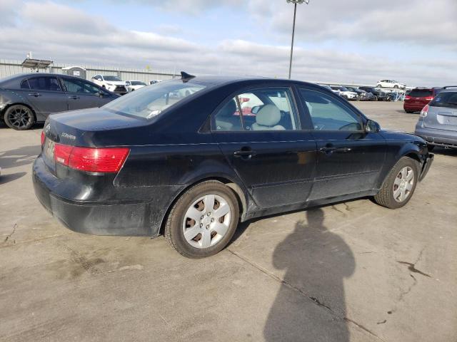 5NPET46C59H458784 - 2009 HYUNDAI SONATA GLS BLACK photo 3