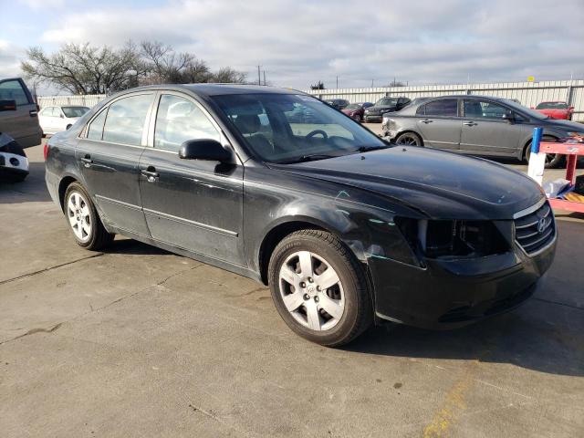 5NPET46C59H458784 - 2009 HYUNDAI SONATA GLS BLACK photo 4