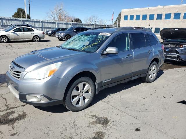 4S4BRCKC4A3345860 - 2010 SUBARU OUTBACK 2.5I LIMITED GRAY photo 1