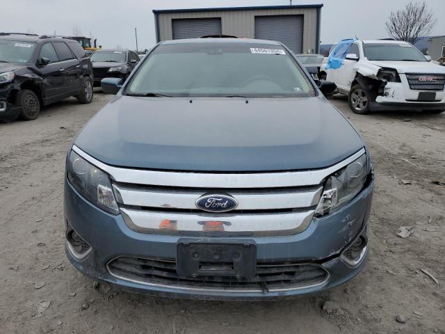 3FAHP0JA7CR228092 - 2012 FORD FUSION SEL BLUE photo 5