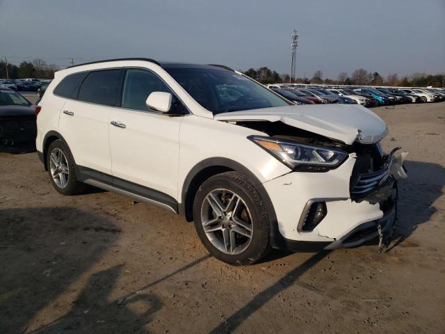 KM8SR4HF8KU311424 - 2019 HYUNDAI SANTA FE X SE ULTIMATE WHITE photo 4