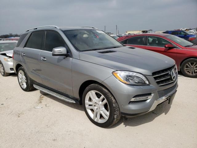 4JGDA5JB0DA167661 - 2013 MERCEDES-BENZ ML 350 GRAY photo 4