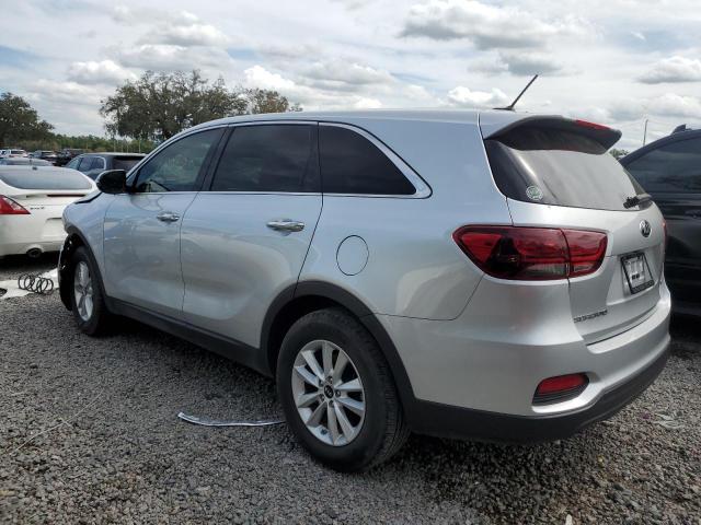 5XYPG4A39KG577391 - 2019 KIA SORENTO L SILVER photo 2