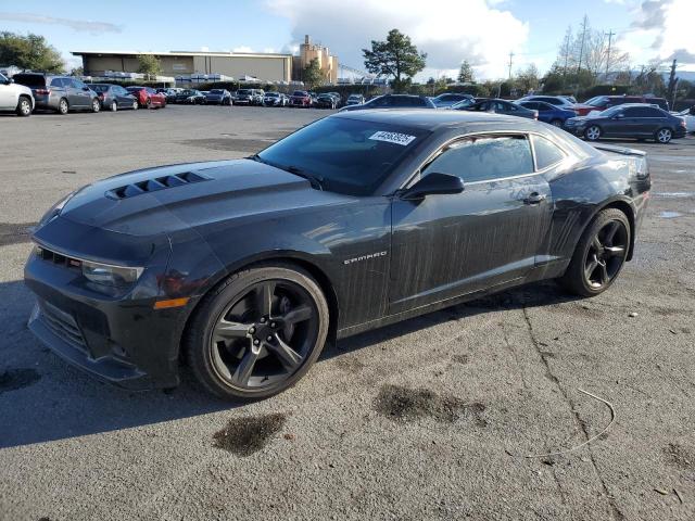 2G1FG1EW8F9287863 - 2015 CHEVROLET CAMARO SS BLACK photo 1