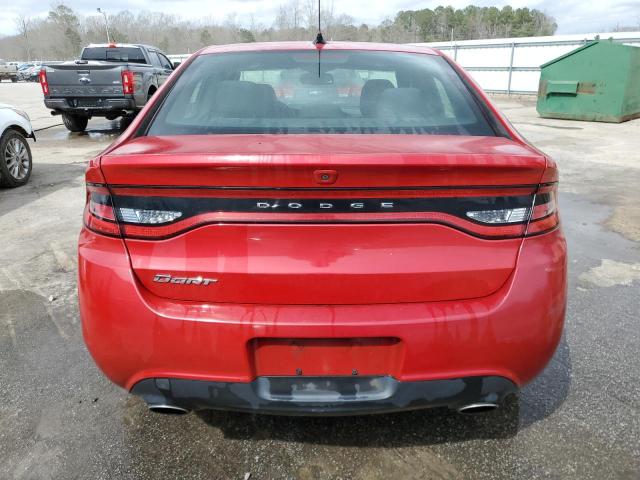 1C3CDFBB9GD540697 - 2016 DODGE DART SXT RED photo 6