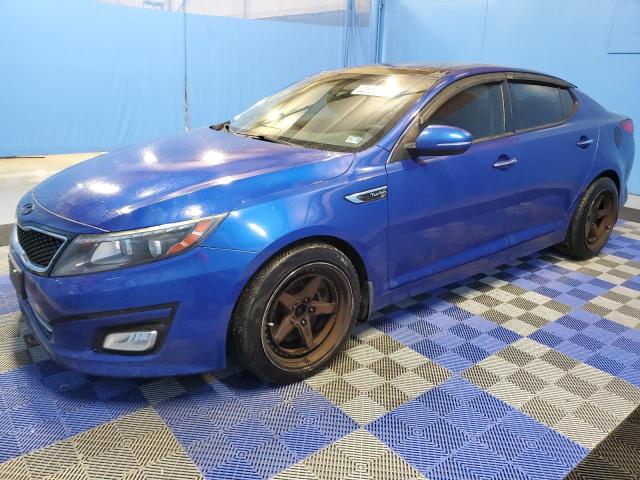 5XXGR4A63EG304881 - 2014 KIA OPTIMA SX BLUE photo 1