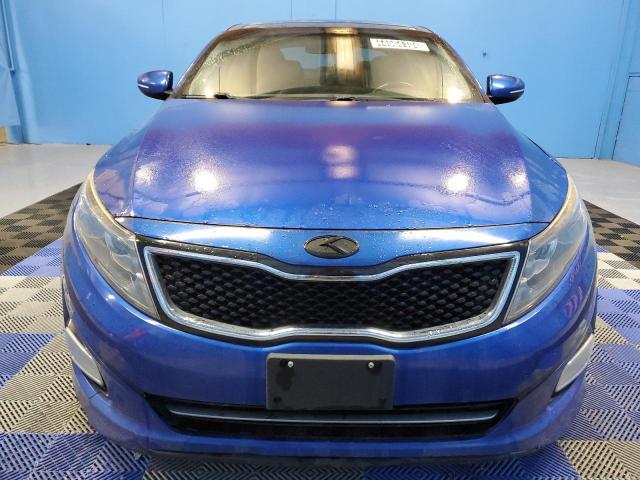 5XXGR4A63EG304881 - 2014 KIA OPTIMA SX BLUE photo 5