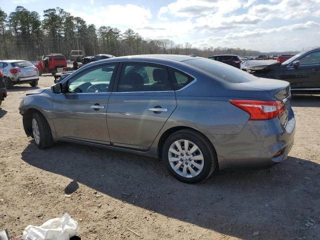 3N1AB7AP2HY342427 - 2017 NISSAN SENTRA S GRAY photo 2