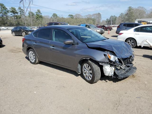 3N1AB7AP2HY342427 - 2017 NISSAN SENTRA S GRAY photo 4