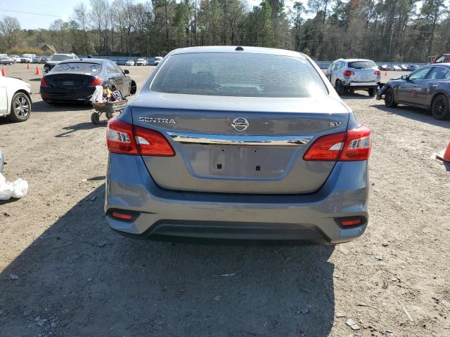 3N1AB7AP2HY342427 - 2017 NISSAN SENTRA S GRAY photo 6