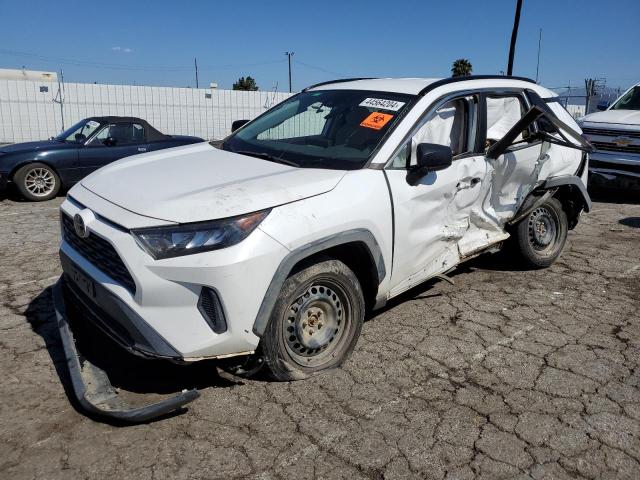 2T3F1RFV6KW007886 - 2019 TOYOTA RAV4 LE WHITE photo 1