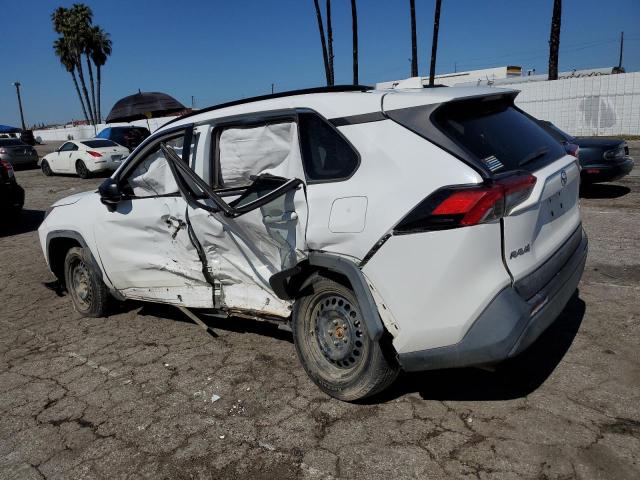 2T3F1RFV6KW007886 - 2019 TOYOTA RAV4 LE WHITE photo 2