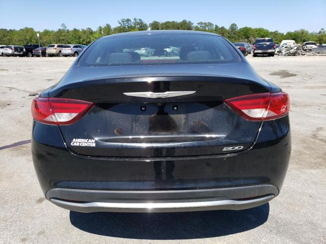 1C3CCCAB0GN112188 - 2016 CHRYSLER 200 LIMITED BLACK photo 6