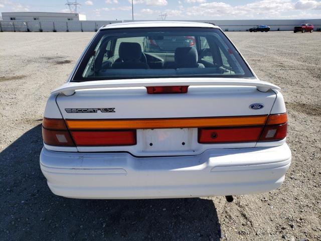 1FASP11J0SW288948 - 1995 FORD ESCORT LX WHITE photo 6