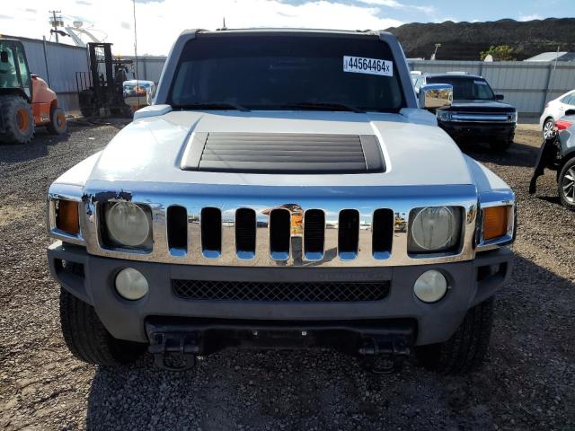 5GTEN13E688128818 - 2008 HUMMER H3 WHITE photo 5