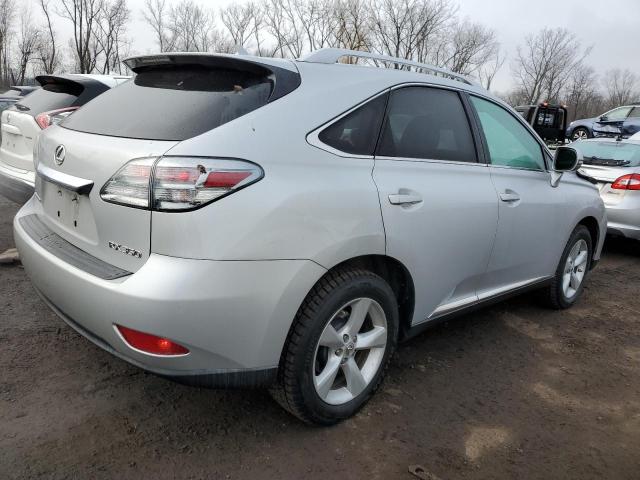 2T2ZK1BAXCC085240 - 2012 LEXUS RX 350 SILVER photo 3