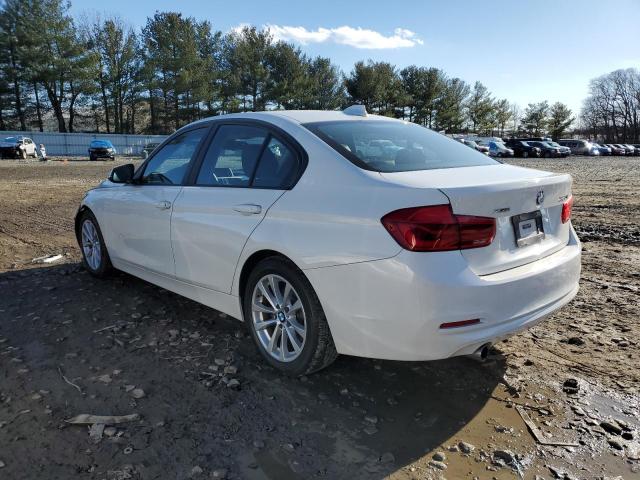 WBA8A3C55JA489416 - 2018 BMW 320 XI WHITE photo 2