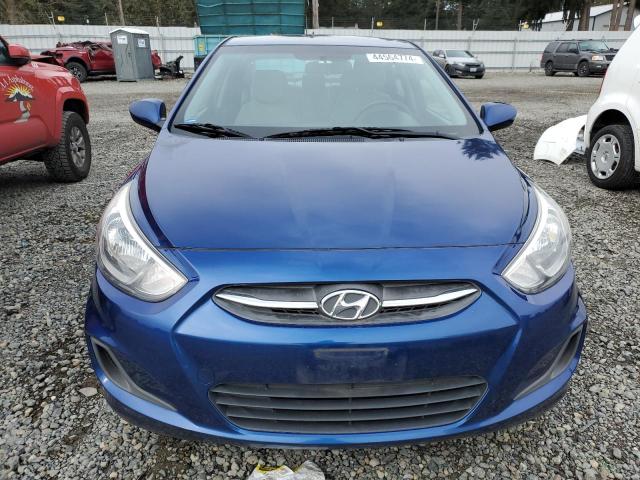 KMHCT4AE3GU114191 - 2016 HYUNDAI ACCENT SE BLUE photo 5